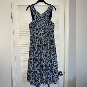 EUC Donna Swing Dress in Moon Tiles Print